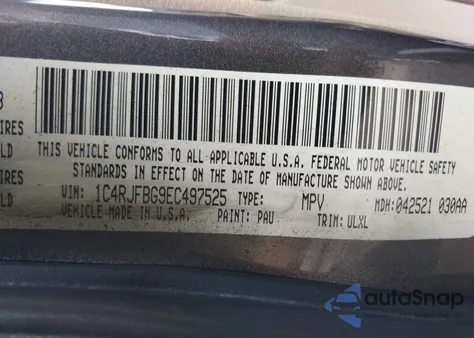 2014 Jeep Grand Cherokee Limited из США, поврежденный, VIN 1C4RJFBG9EC497525